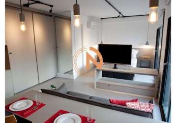 Studio com 43m² com vaga no jardim paulista