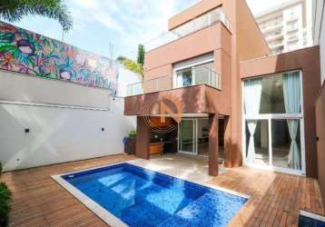 Casa no jardim paulista: piscina, rooftop e design inigualável