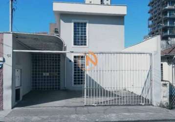 Sobrado para locação com 4 dormitórios 200m²  r$8.500,00