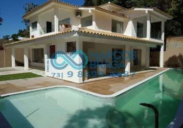 Casa com 4 quartos, excelente padrão, 233 metros + piscina em arraial d'ajuda - oportunidade!!!