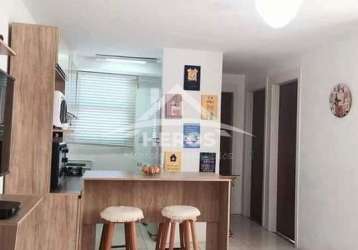 Apartamento com 2 quartos à venda na rua tomé antônio de souza, 240, campo novo, porto alegre por r$ 135.000