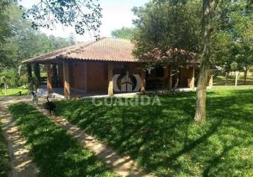 Chácara / sítio com 3 quartos à venda na estrada luís pinto de barcelos, 2391, lomba do pinheiro, viamão por r$ 520.000