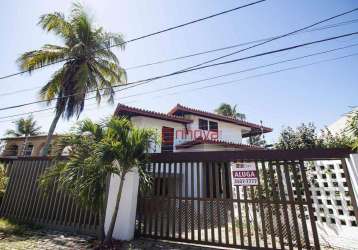 Casa com 4 dormitórios para alugar, 252 m² por r$ 6.518,00/mês - itapuã - salvador/ba