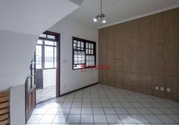 Casa para alugar ampla, frente de rua, ótima vista mar com 2 dormitórios, suite, 92 m² por r$ 2.000,00/mês - ribeira - salvador/ba