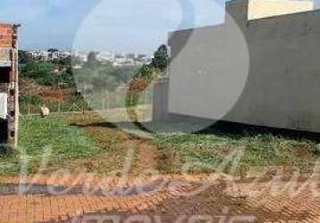 Terreno à venda no núcleo santa isabel, campinas  por r$ 160.000