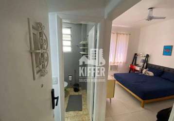 Apartamento com 1 dormitório à venda, 28 m² por r$ 450.000,00 - copacabana - rio de janeiro/rj