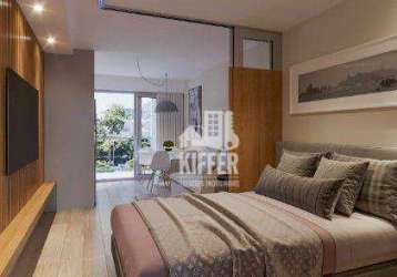 Apartamento com 1 dormitório à venda, 39 m² por r$ 504.900,00 - ingá - niterói/rj