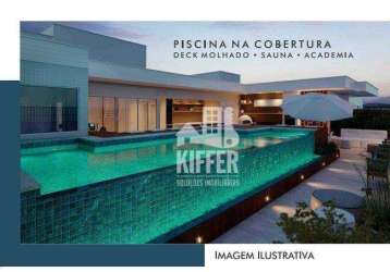 Apartamento com 2 dormitórios à venda, 98 m² por r$ 789.000,00 - itacoatiara - niterói/rj