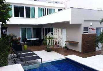 Casa com 4 dormitórios à venda, 360 m² por r$ 2.960.000,00 - são francisco - niterói/rj