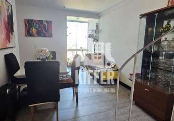 Apartamento duplex com 2 dormitórios à venda, 80 m² por r$ 860.000,00 - camboinhas - niterói/rj