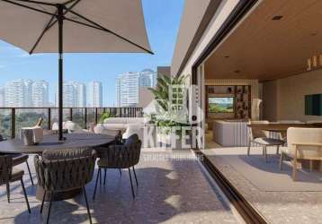 Cobertura com 4 dormitórios à venda, 365 m² por r$ 6.696.966,00 - barra da tijuca - rio de janeiro/rj