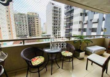 Apartamento com 3 dormitórios à venda, 100 m² por r$ 730.000,00 - vital brasil - niterói/rj