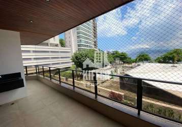 Apartamento com 3 quartos à venda, 184 m² por r$ 2.060.000 - icaraí - niterói/rj