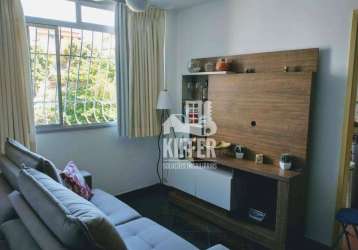 Apartamento com 2 quartos à venda, 58 m² por r$ 205.000 - fonseca - niterói/rj