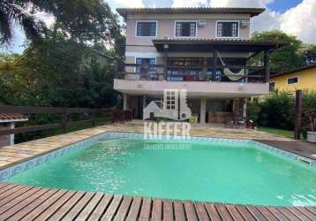 Casa à venda, 260 m² por r$ 1.200.000,00 - itaipu - niterói/rj