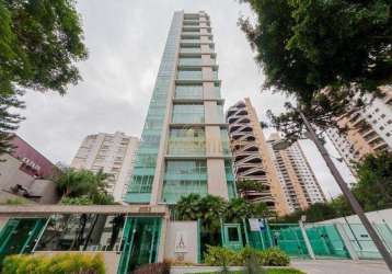 Apartamento com 3 dormitórios para alugar, 221 m² - batel - curitiba/pr