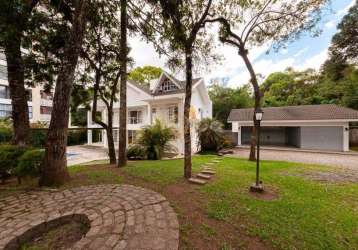 Casa com 3 dormitórios à venda, 600 m² por r$ 5.980.000,00 - mossunguê - curitiba/pr