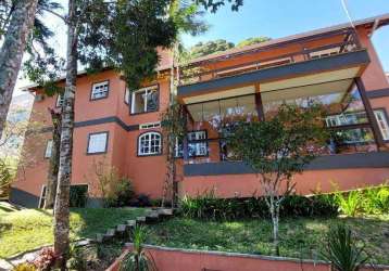 Casa em condomínio para venda em teresópolis, carlos guinle, 4 dormitórios, 1 suíte, 2 banheiros, 2 vagas