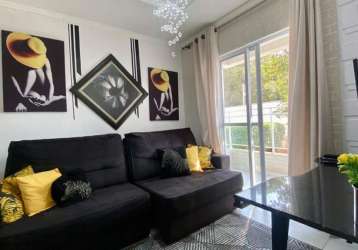 Apartamento com 2 quartos à venda na estrada cristóvão machado de campos, 461, vargem grande, florianópolis, 61 m2 por r$ 458.000