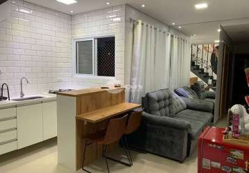 Cobertura com 2 quartos à venda na rua roque da costa, 218, vila alto de santo andré, santo andré, 100 m2 por r$ 403.000