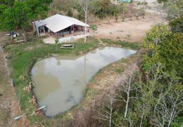 Chácara para venda em guapó, 1 dormitório, 1 banheiro, 20 vagas