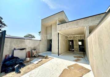 Casa à venda com 02 quartos, com piscina, guaciara, pontal do parana - pr