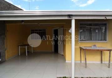 Casa com 2 dormitórios à venda, chacará são pedro, pontal do parana - pr