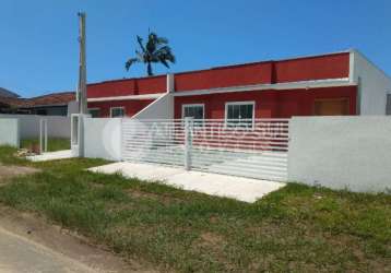 Casas novas com acabamento moderno, leblon, pontal do parana - pr. ref. 2827r