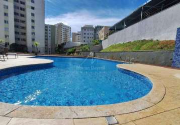 Excelente apartamento a venda, 03 quartos, 01 suite, 02 vagas, lazer completo, ouro preto belo horizonte mg.