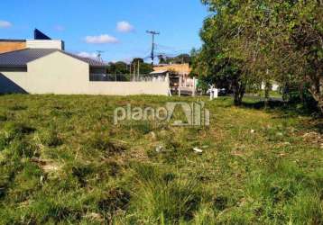 Terreno para aluguel, com 740m², - barnabé - gravataí / rs por r$ 1.600,00