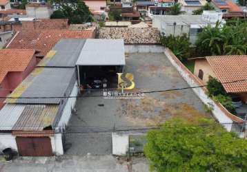 Terreno comercial para alugar na av. dr francelino bercellos, 7, cafubá, niterói por r$ 10.000