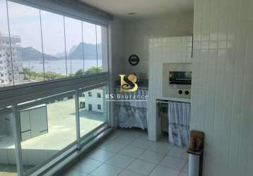 Apartamento com 2 quartos à venda na sílvio picanço, 671, são francisco, niterói por r$ 1.150.000