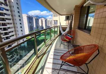 Apartamento com 3 quartos à venda na rua bauhíneas da península, 150, barra da tijuca, rio de janeiro por r$ 1.290.000