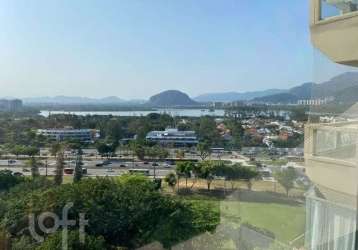 Apartamento com 2 quartos à venda na avenida prefeito dulcídio cardoso, 2500, barra da tijuca, rio de janeiro por r$ 1.050.000