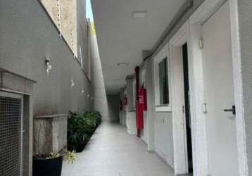 Apartamento com 2 dormitórios para alugar, 36 m² por r$ 1.610,00/mês - chácara santo antônio - são paulo/sp