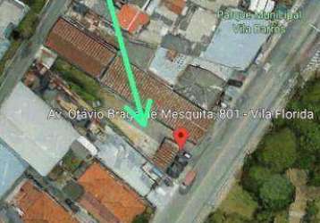 Barracão / galpão / depósito à venda na avenida otávio braga de mesquita, vila flórida, guarulhos, 519 m2 por r$ 1.750.000