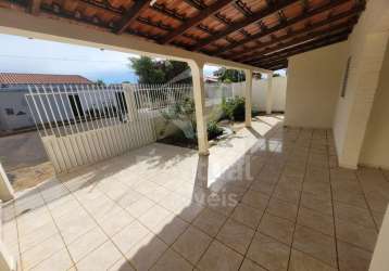 Casa com 3 dormitórios para locação, jardim ipanema, uberlandia - mg