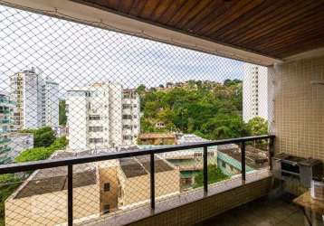 Apartamento com 4 dormitórios à venda, 300 m² por r$ 1.850.000 - boa viagem - niterói/rj