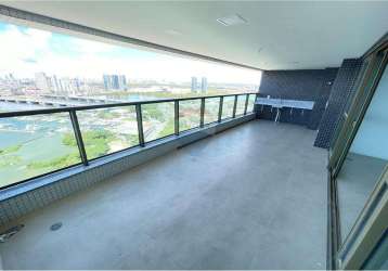 Vendo apartamento no mirante do cais, 268m², 4 quartos, 4 suites, 4 vagas, lazer mais completo da cidade.