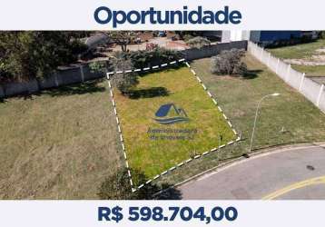 Lotes a venda em jundiaí - loteamento parque das camélias - r$ 598.704,00