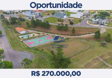 Terreno a venda- cabreuva - condomínio vila preciosa - at:401m²  – r$ 270.000