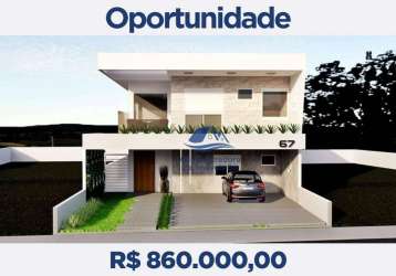 Casa com 3 dormitórios à venda, 308 m² por r$ 860.000,00 - residencial phytus - itupeva/sp