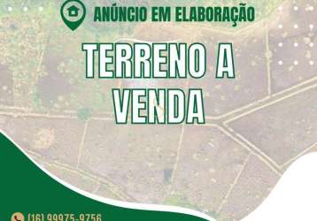 Terreno à venda - marina da jaguara, franca/sp