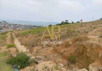 Terreno à venda no loteamento altos do jardim com 440m² em biguaçu.