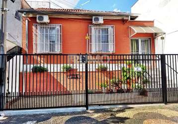 Casa comercial com 2 salas à venda na rua rodrigues alves, 687, botafogo, campinas, 67 m2 por r$ 600.000