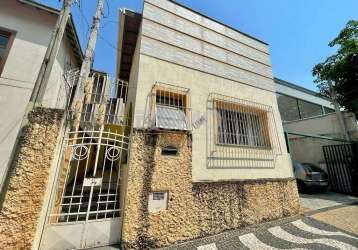 Casa comercial à venda na rua general osório, 1896, cambuí, campinas, 169 m2 por r$ 1.200.000