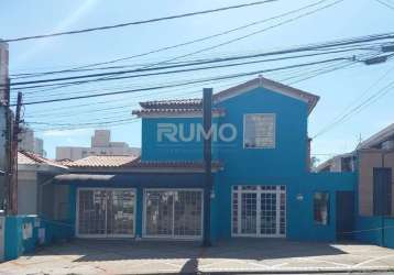 Casa comercial para alugar na rua coronel quirino, 84, cambuí, campinas, 316 m2 por r$ 6.800