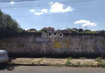 Terreno comercial à venda na rua novo horizonte, 561, chácara da barra, campinas por r$ 450.000