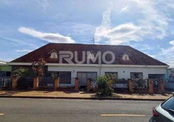 Casa comercial com 4 salas à venda na rua camilo castelo branco, 215, jardim nossa senhora auxiliadora, campinas, 169 m2 por r$ 750.000