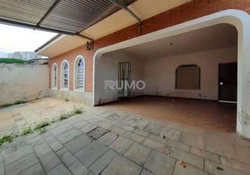 Casa comercial à venda na rua dimas de toledo pizza, 61, jardim nossa senhora auxiliadora, campinas, 295 m2 por r$ 1.290.000